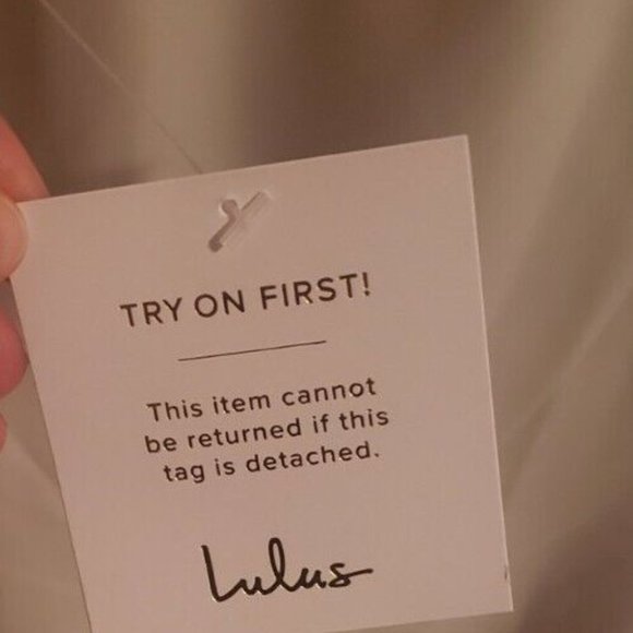 NWT LULU'S Eternal Promise Ivory Satin Cowl Back Sleeveless Wedding Dress - Picture 9 of 9